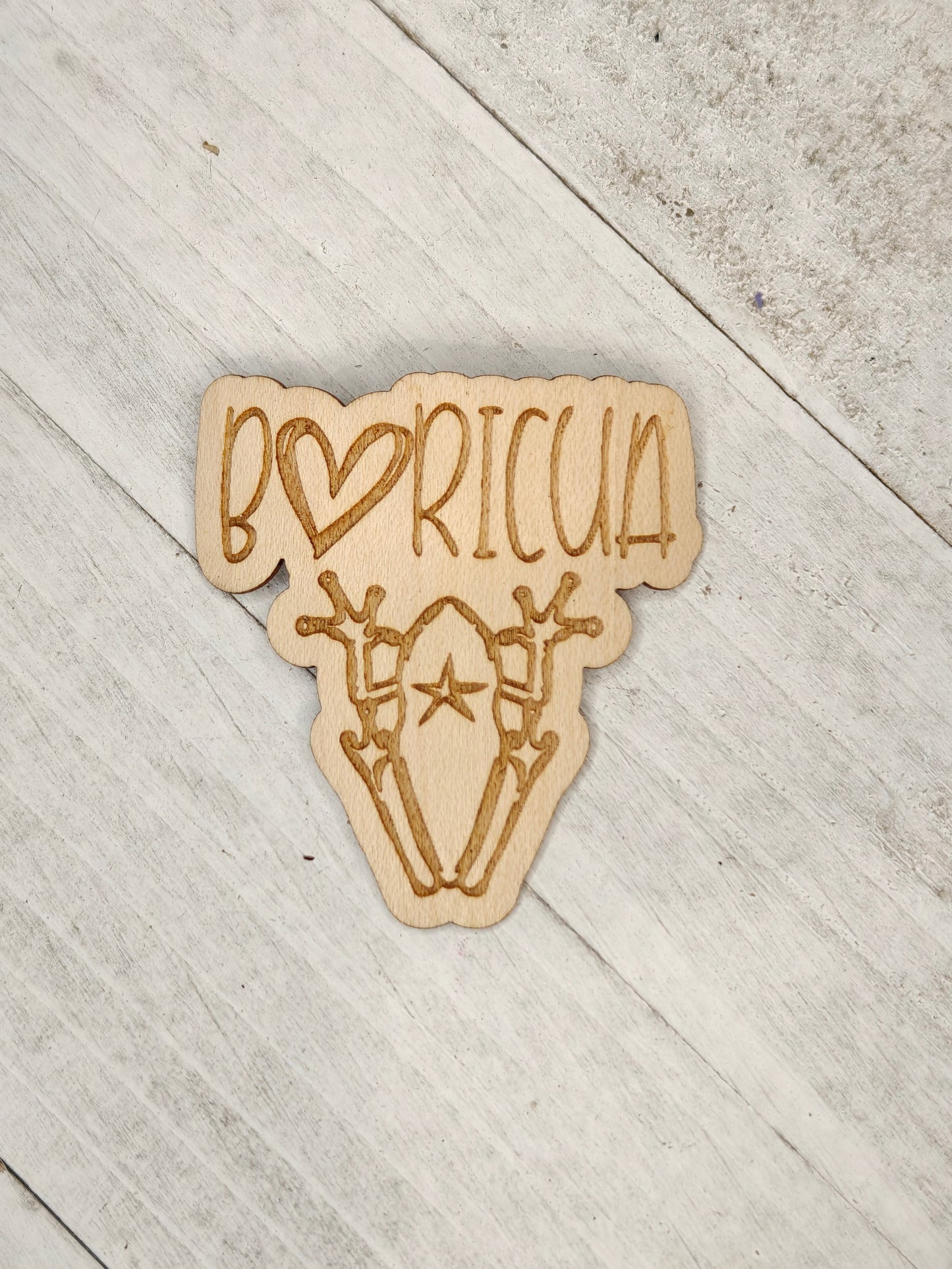 Coquí Boricua Sticker