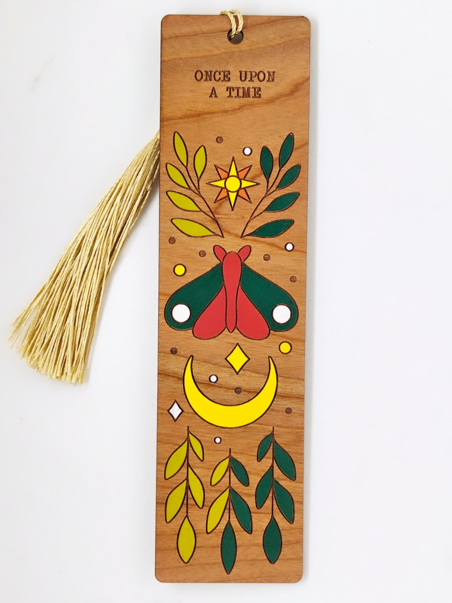 "Magic" Wood Bookmarks