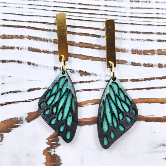 Pantallas alas de mariposa