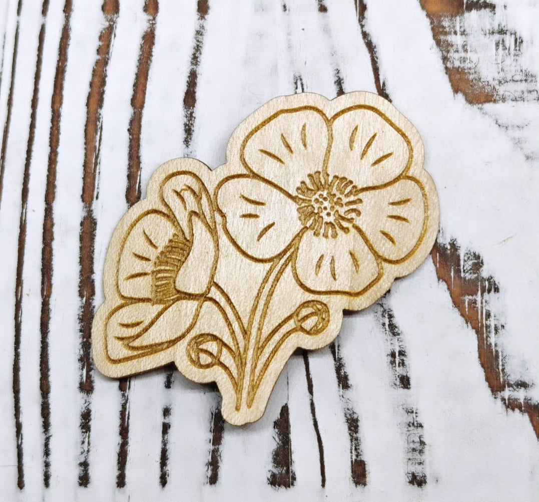 Sticker Flor Silvestre