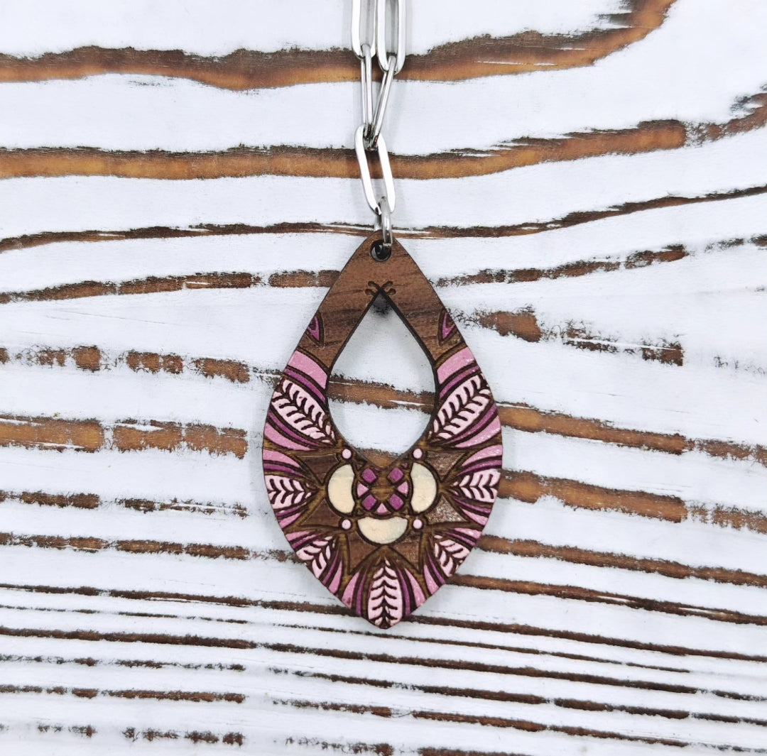 Collar Vine Leaves Mandala