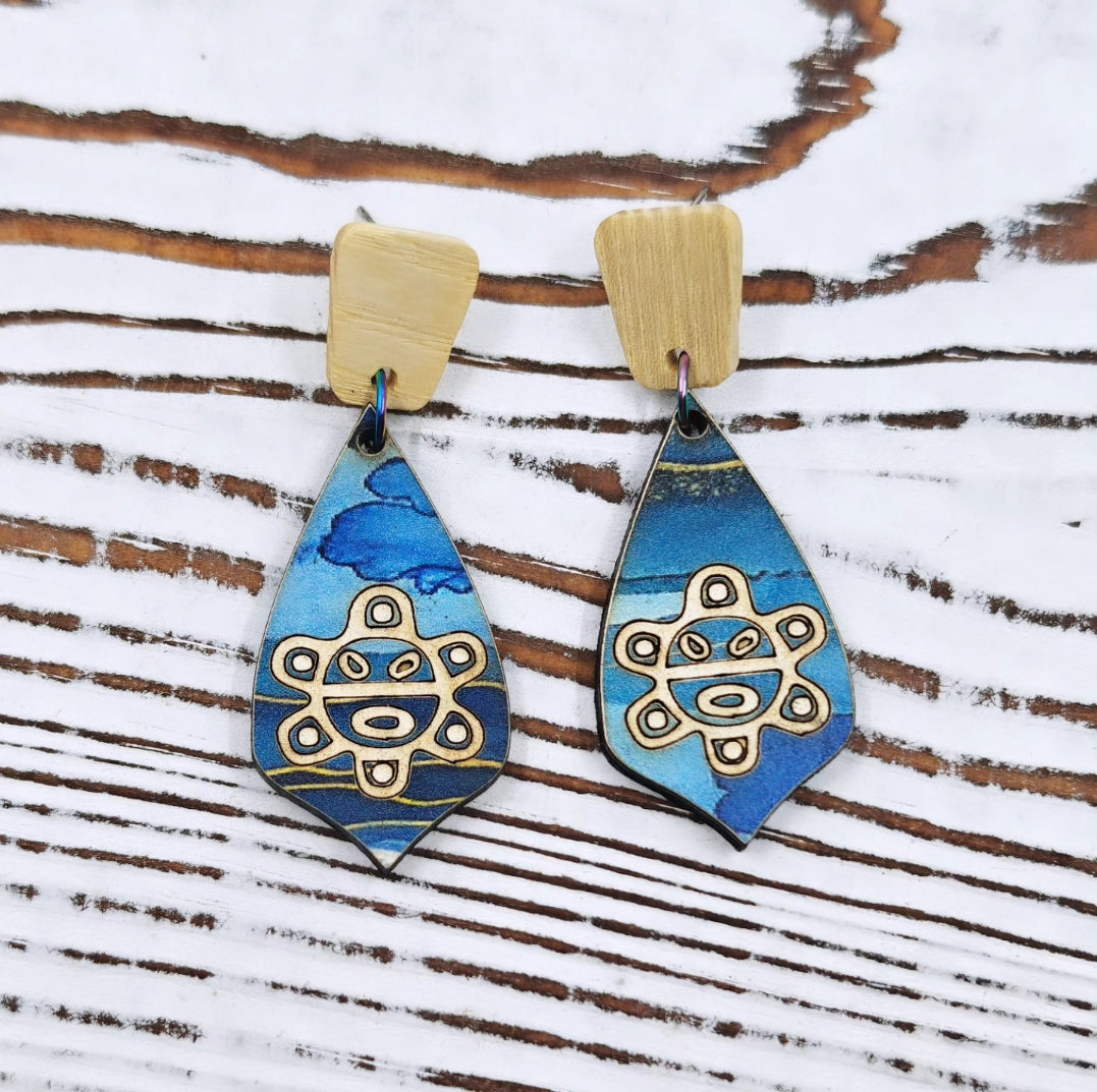 Pantallas de sol taíno sobre playa