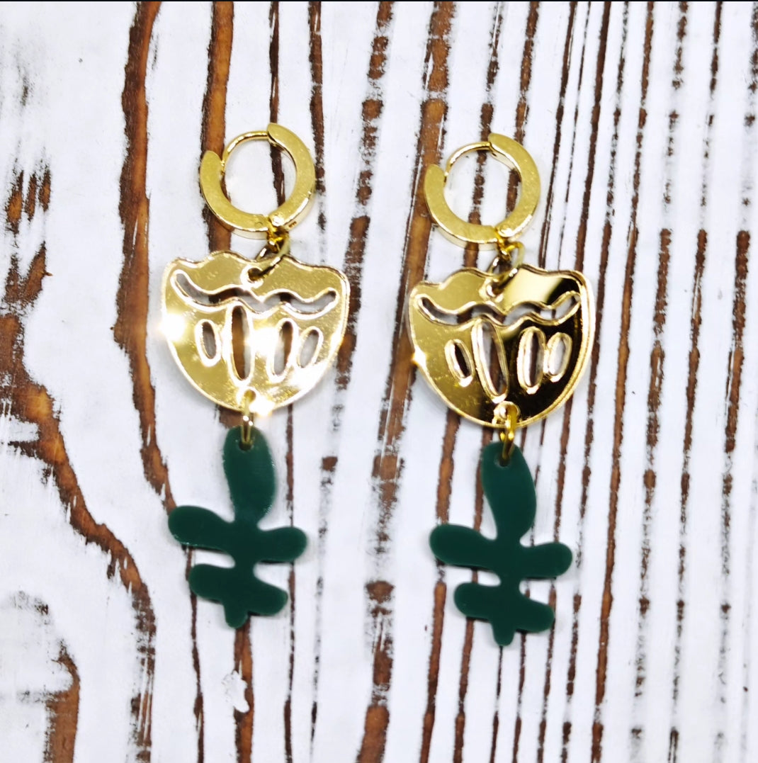 Pantallas Floral two part