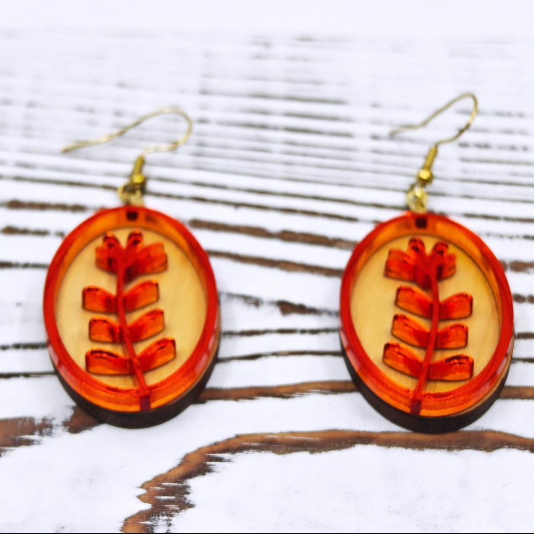 Pantallas botánicas en acrílico y madera