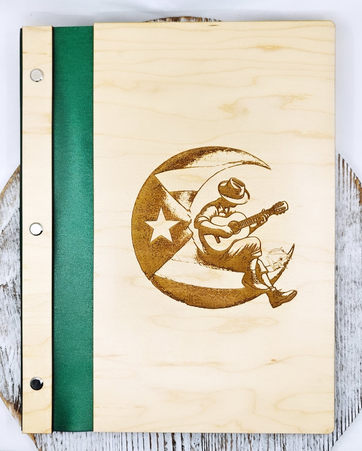 Libreta Boricua en la luna grande