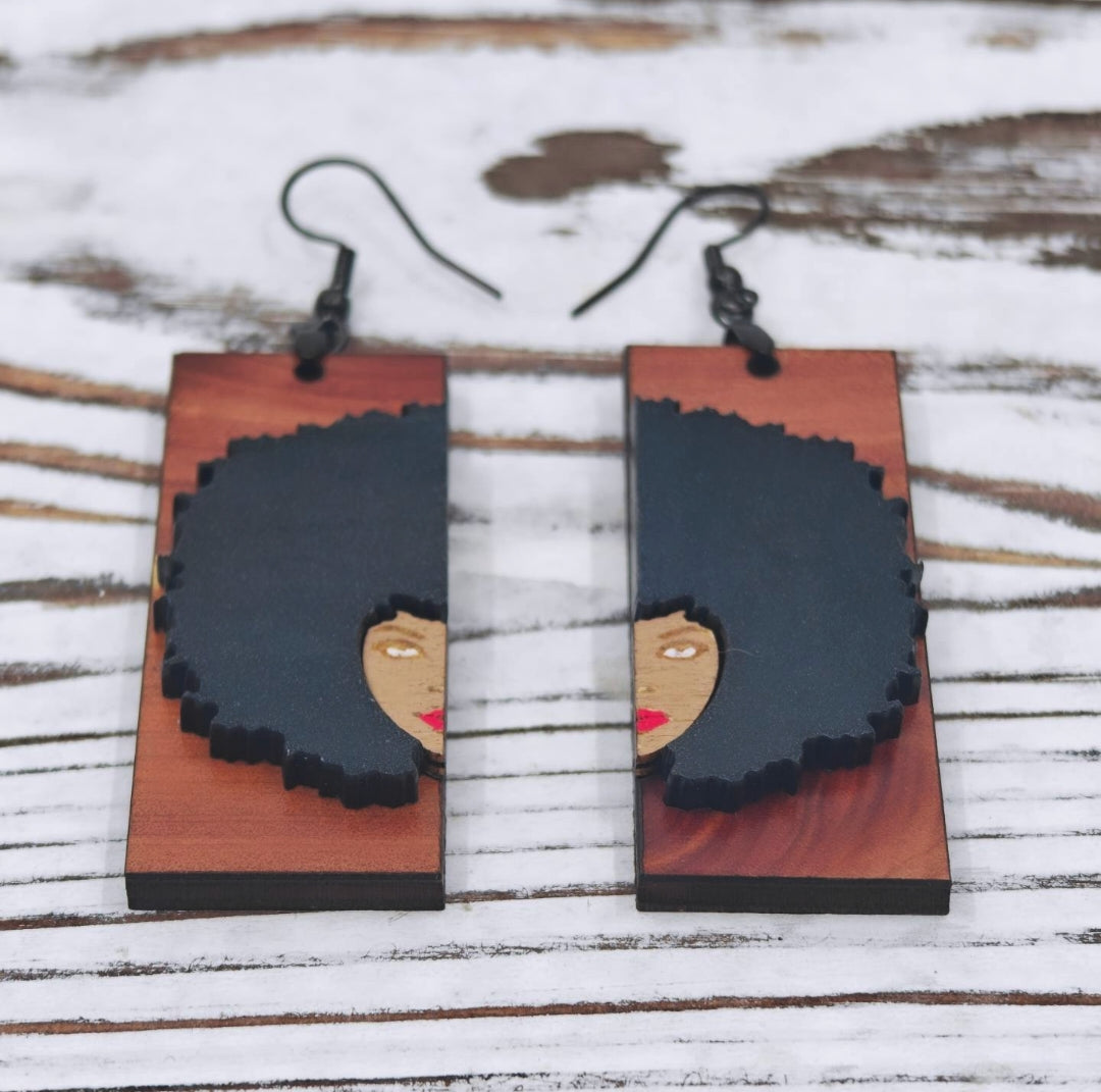 Pantallas de Madera Afro