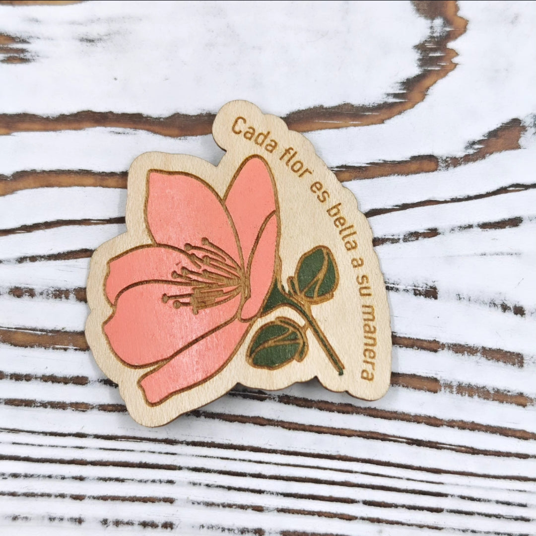 Cada flor es bella a su manera sticker