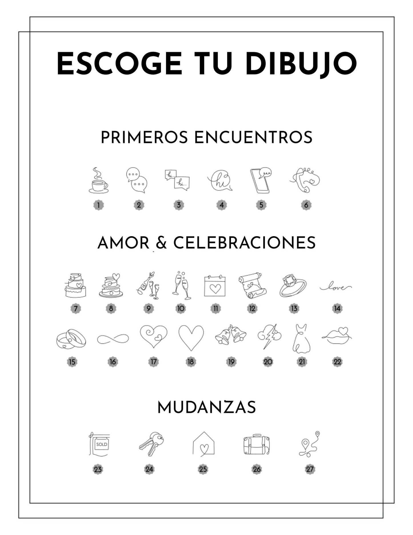 Nuestra Historia - Cuadro Personalizado en Madera