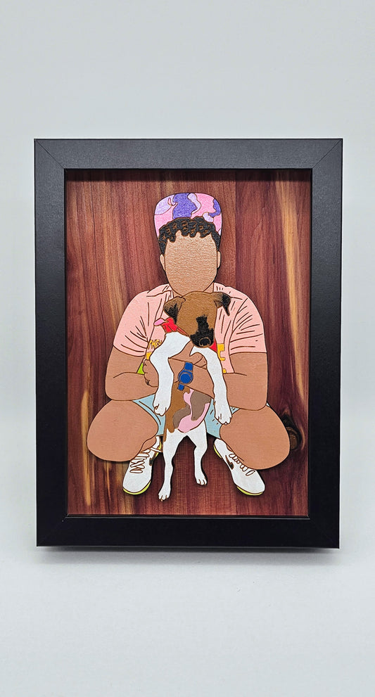 Cuadro Personalizado Line Art