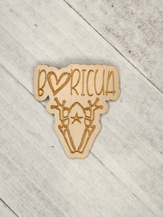Coquí Boricua Sticker