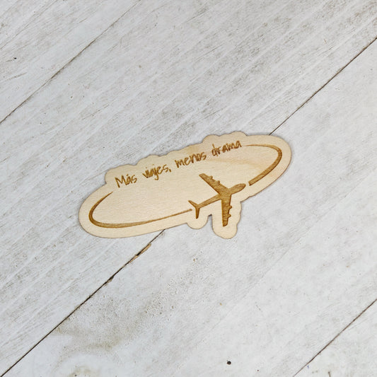 Más viajes sticker