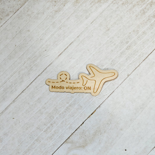 Modo viajero sticker