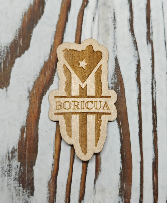 Bandera Boricua Sticker