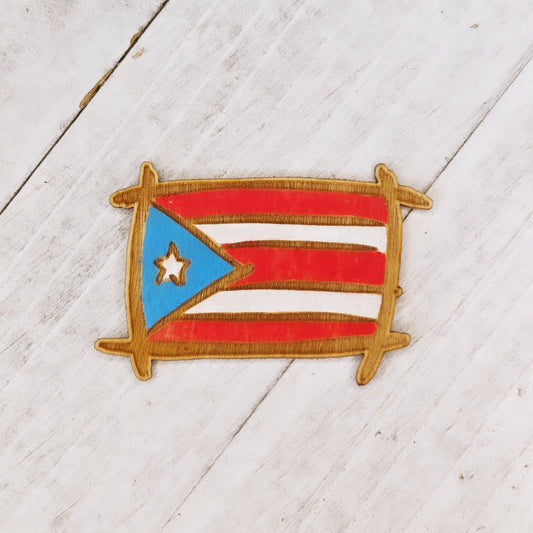 Bandera de Puerto Rico Sticker