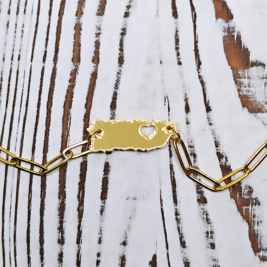 Pulsera Isla en acrílico