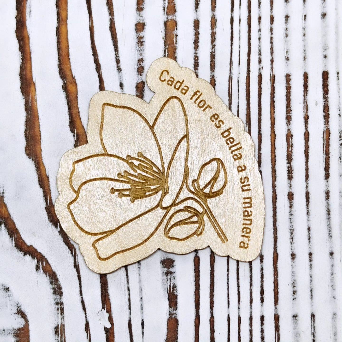 Cada flor es bella a su manera sticker