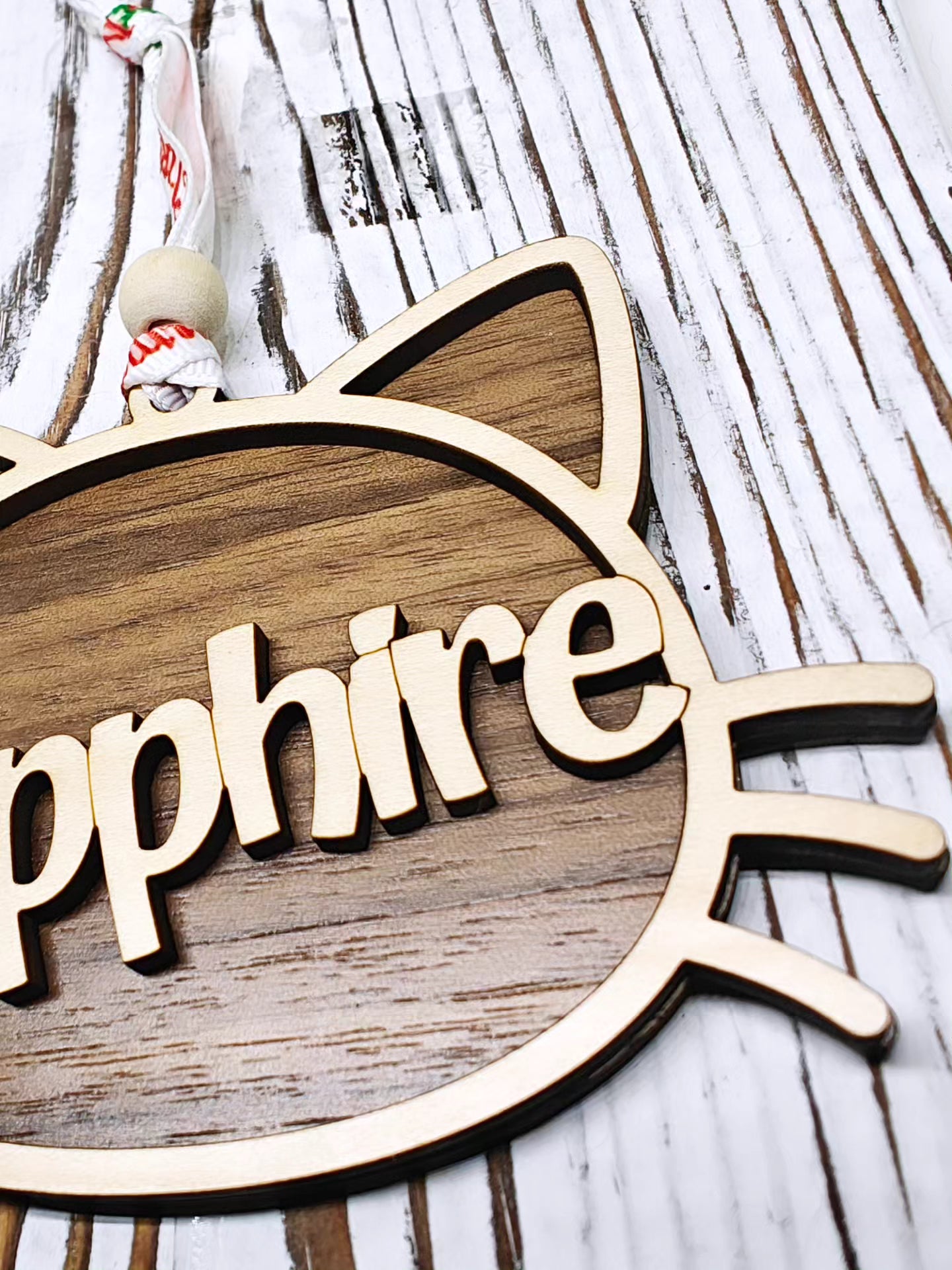 Adorno personalizado gatito