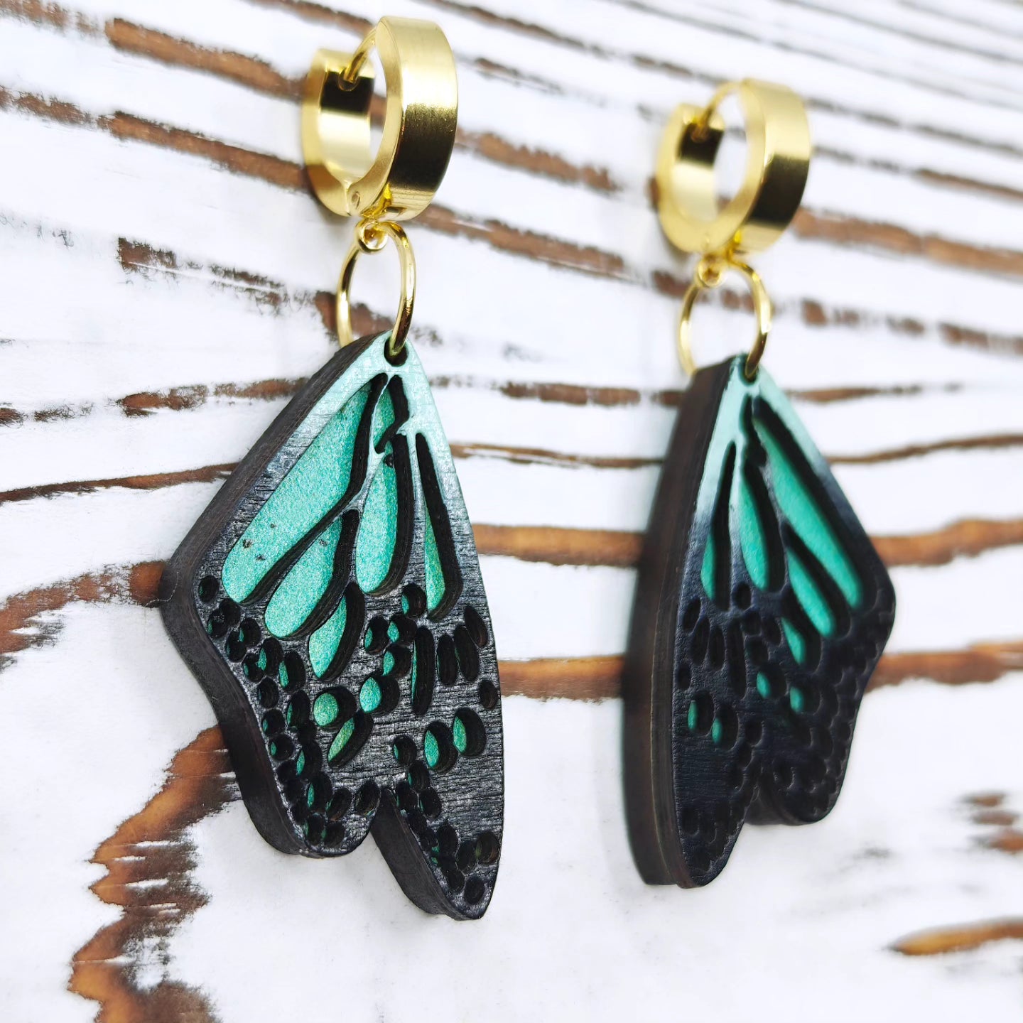 Pantallas alas de mariposa