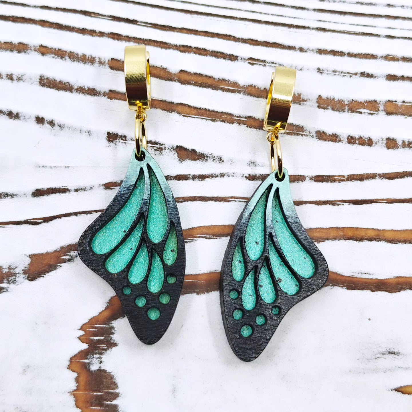 Pantallas alas de mariposa