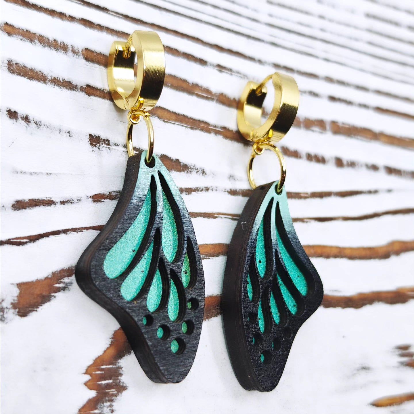 Pantallas alas de mariposa