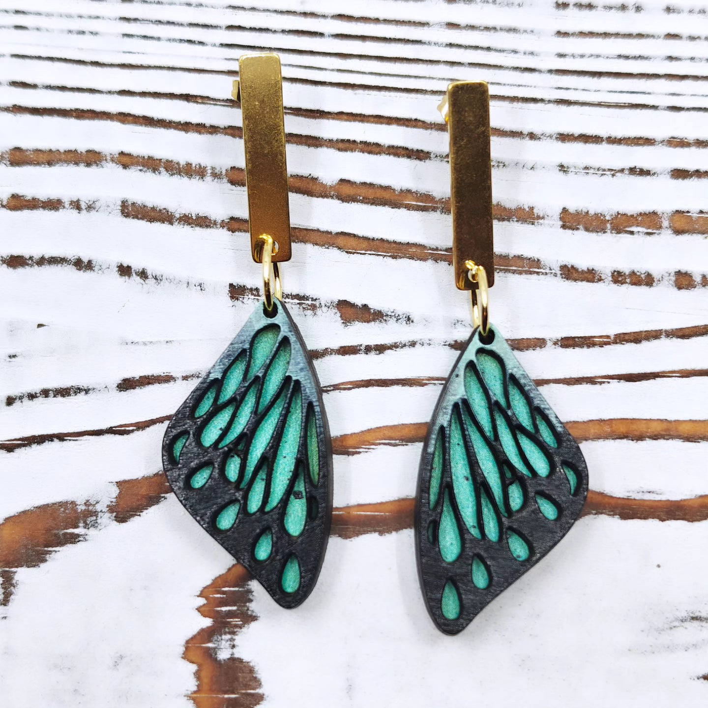 Pantallas alas de mariposa