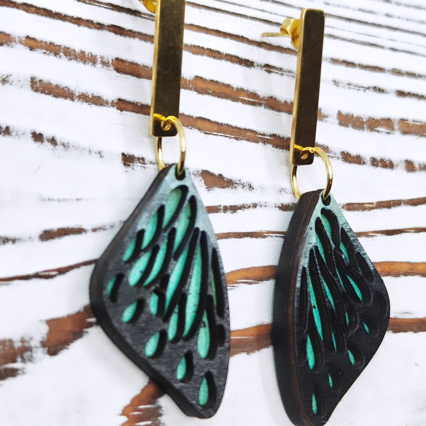 Pantallas alas de mariposa