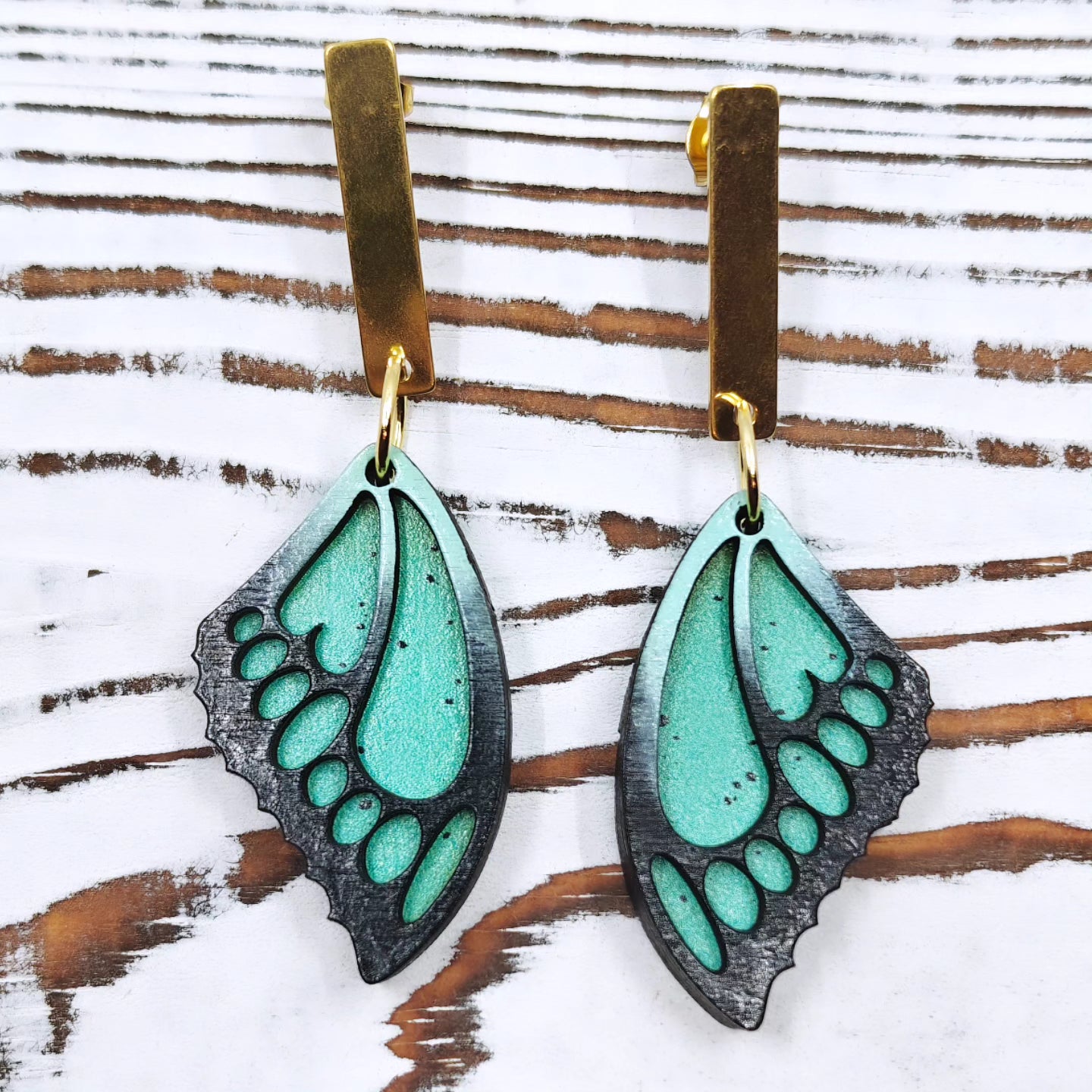 Pantallas alas de mariposa