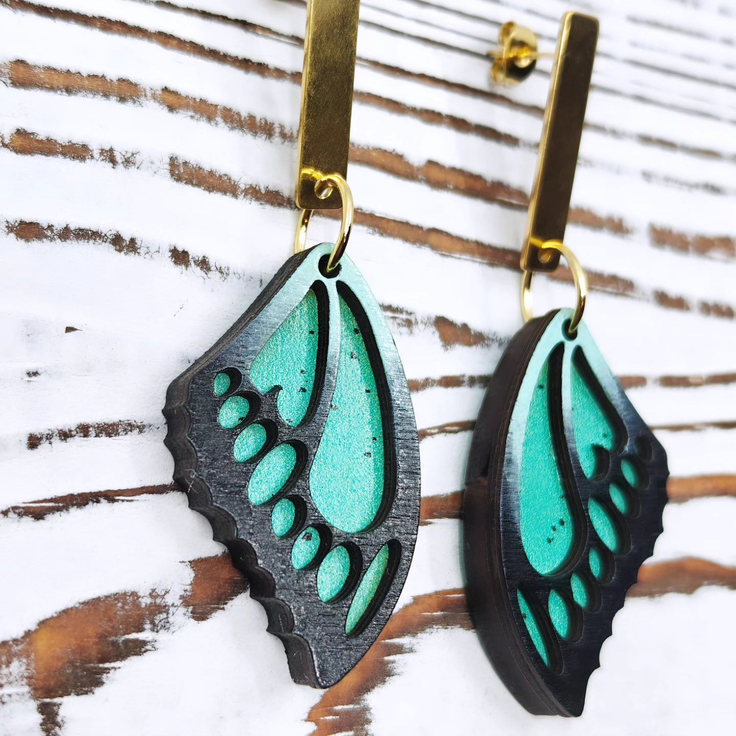 Pantallas alas de mariposa