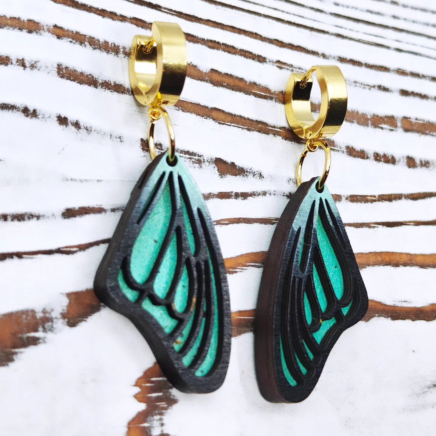 Pantallas alas de mariposa