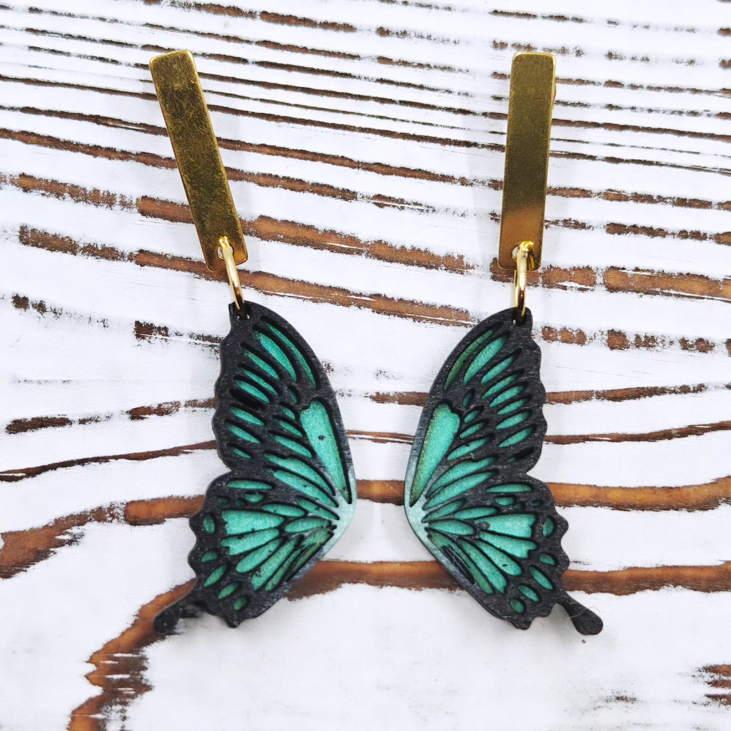 Pantallas alas de mariposa