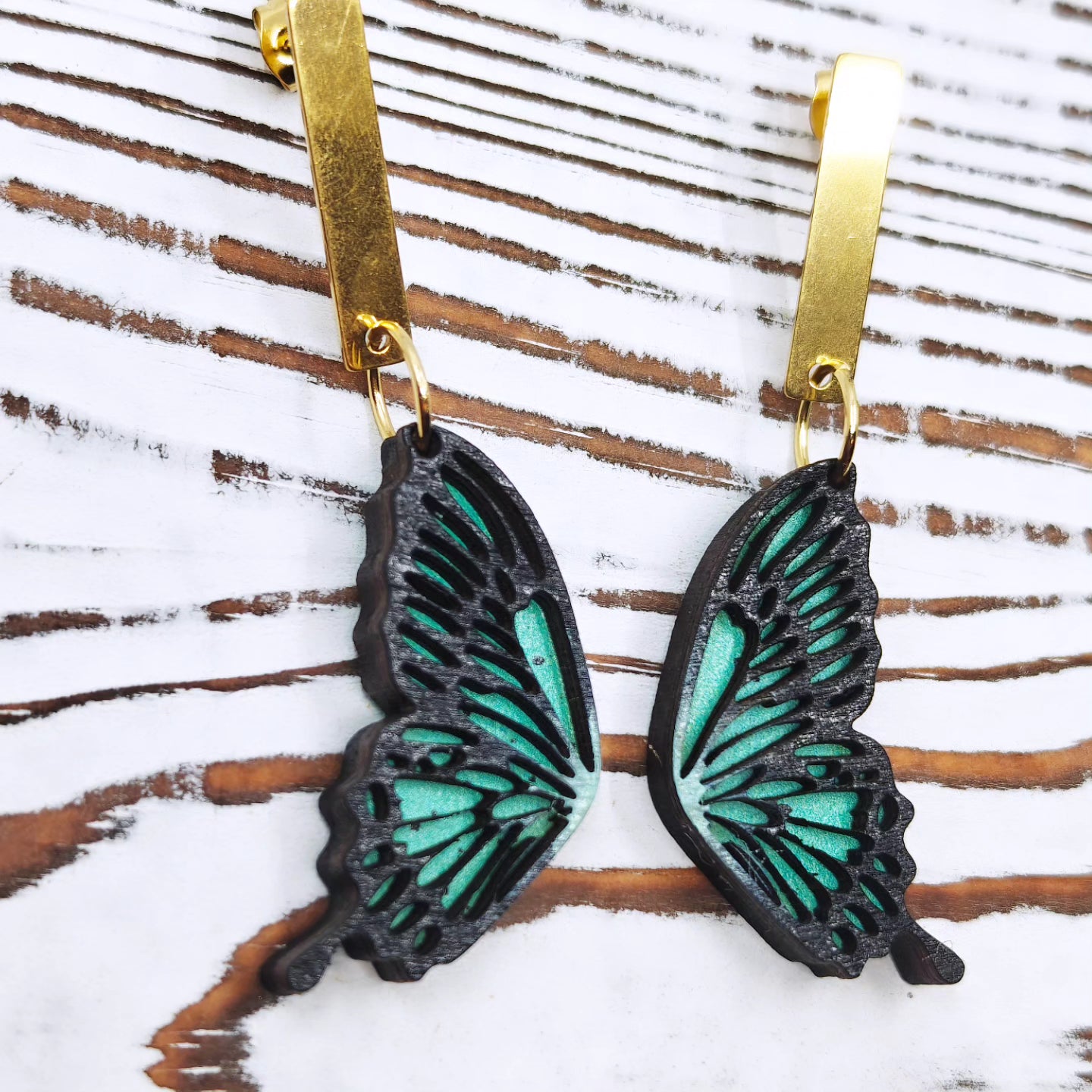 Pantallas alas de mariposa