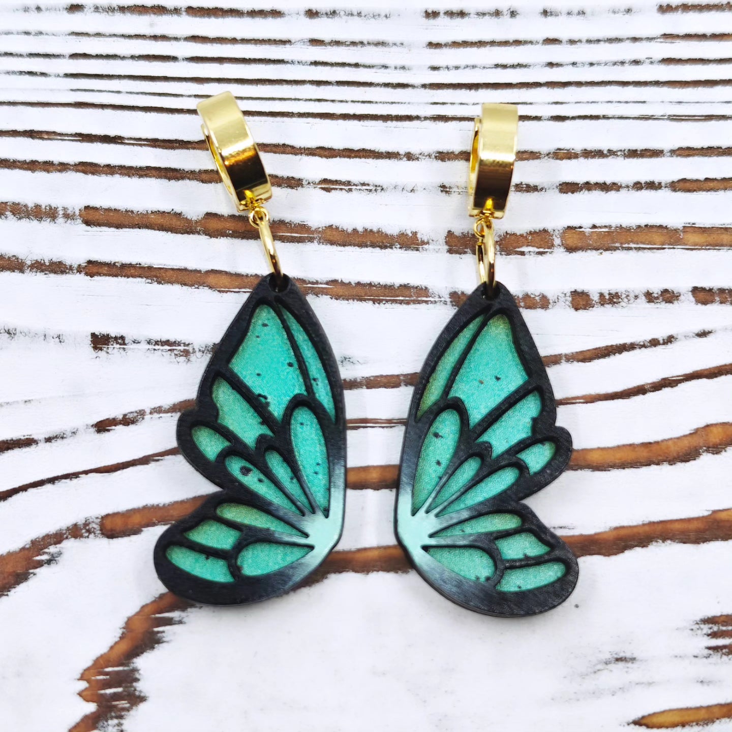 Pantallas alas de mariposa