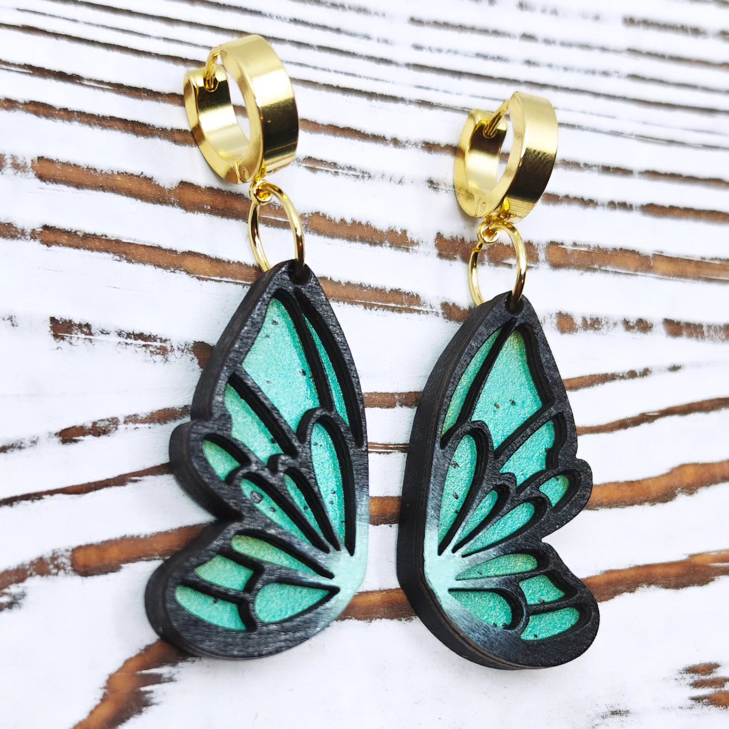 Pantallas alas de mariposa