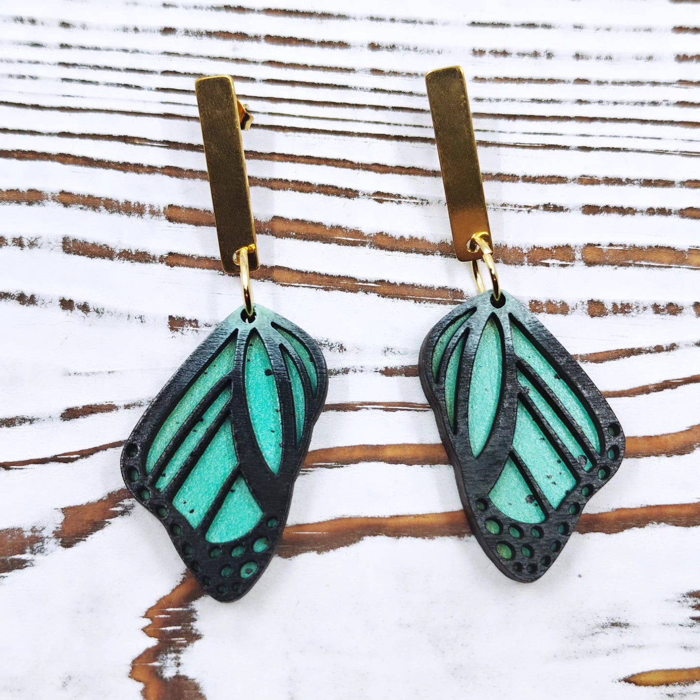 Pantallas alas de mariposa