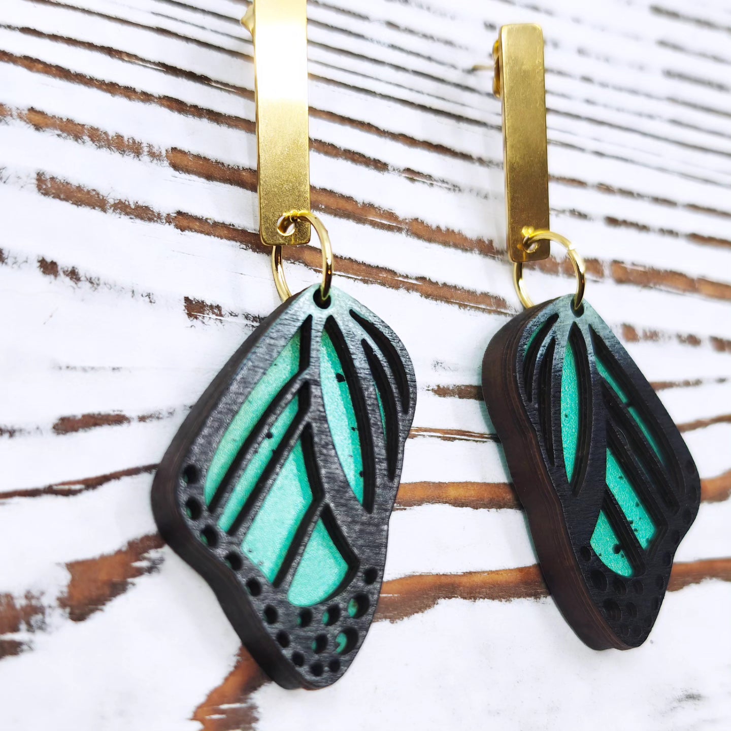 Pantallas alas de mariposa