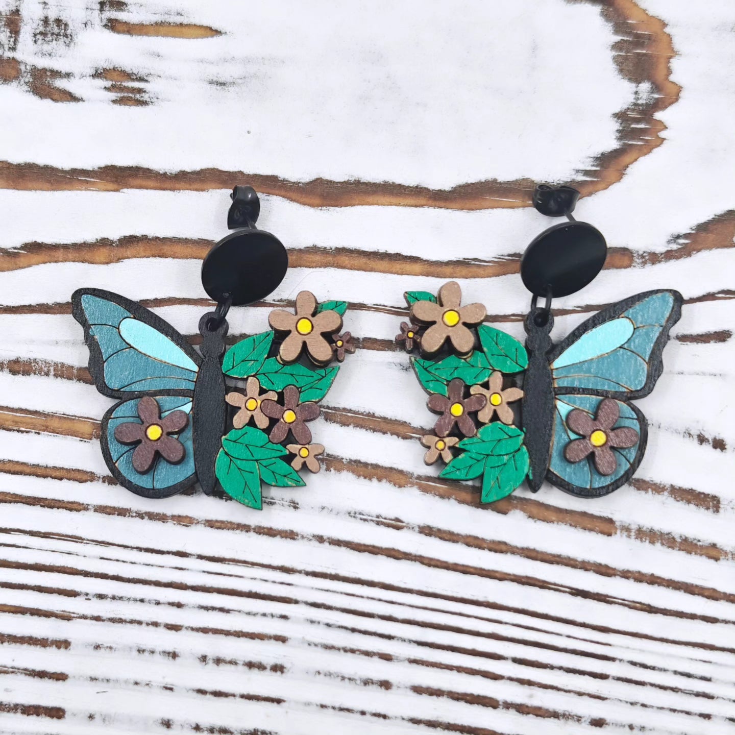 Pantallas de Mariposas Florales