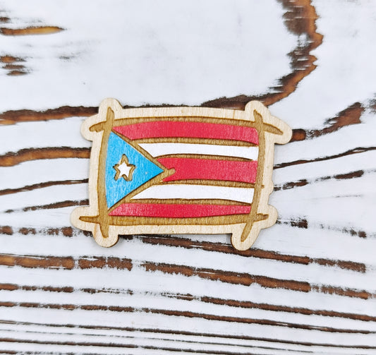 Bandera de Puerto Rico Sticker