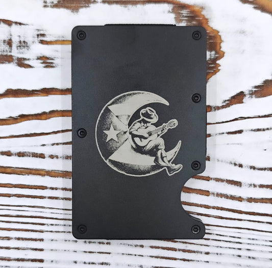 Jíbaro en la luna wallet