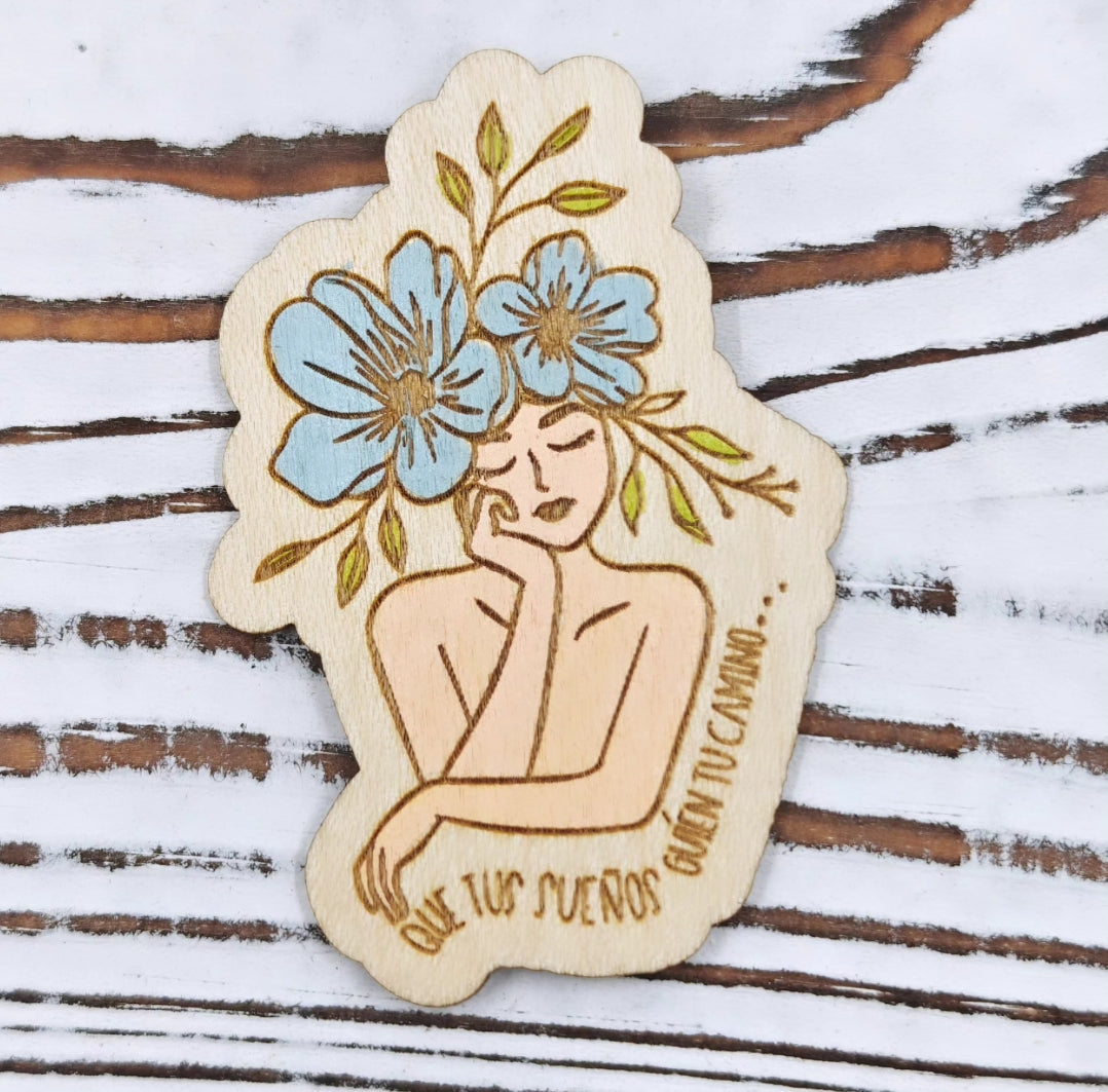 Sueña y florece Sticker