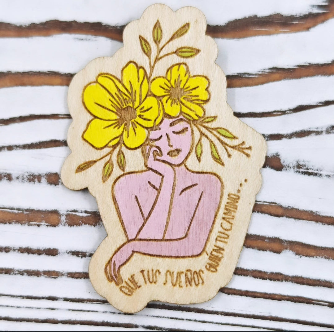 Sueña y florece Sticker