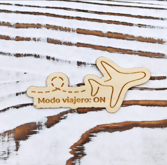 Modo viajero sticker