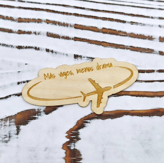 Más viajes sticker
