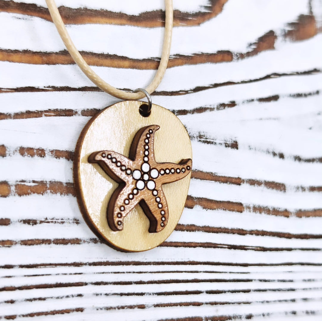 Collar Estrella de Mar 3D