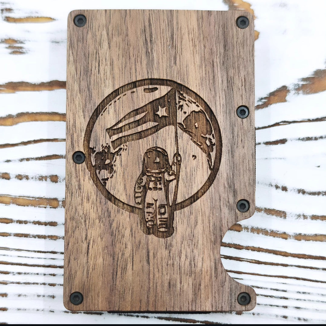 Boricua en la luna wallet