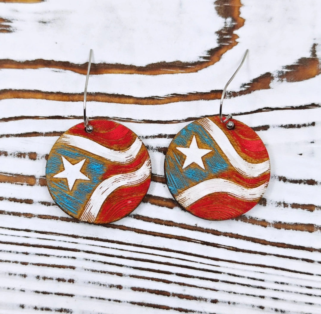 Pantallas bandera circular