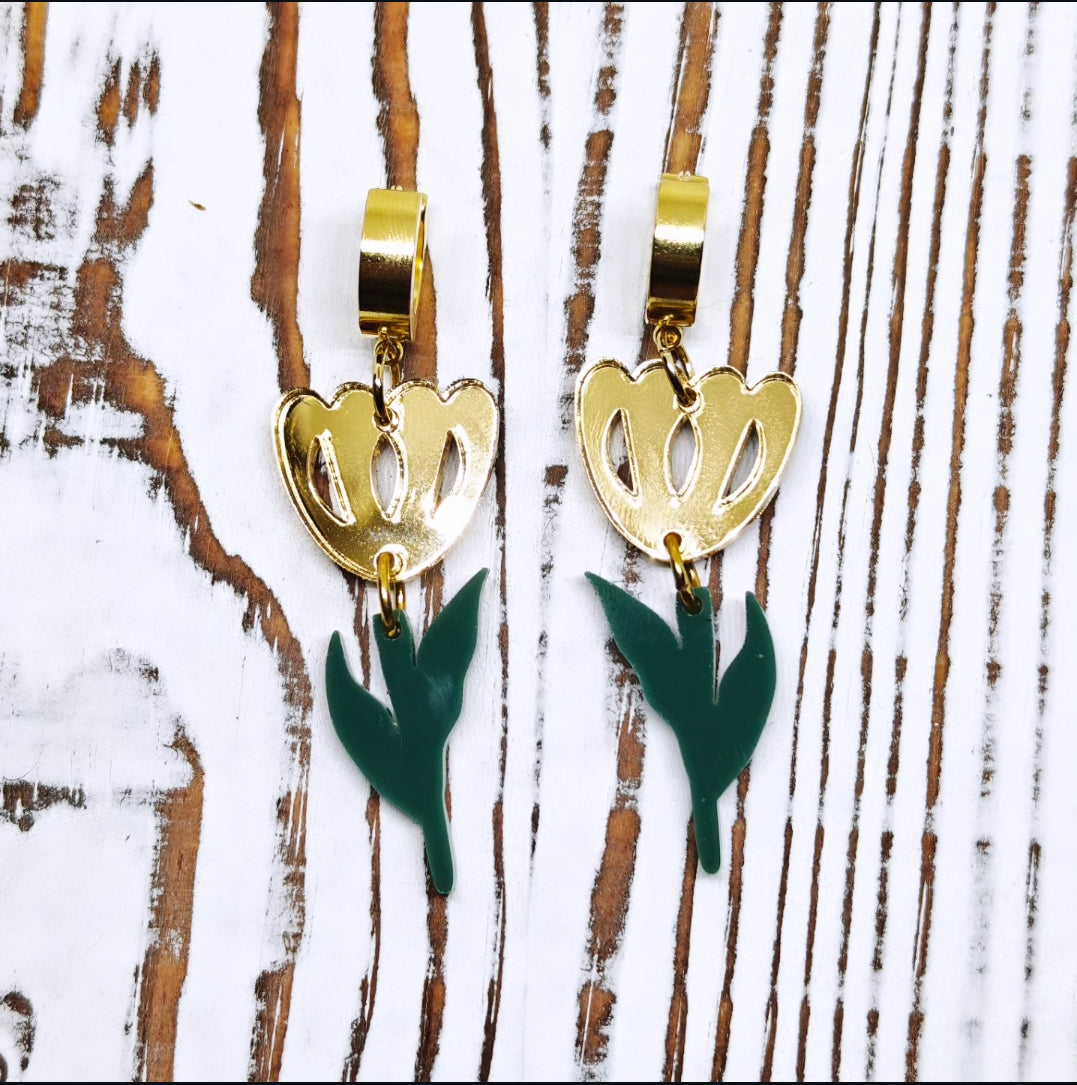 Pantallas Floral two part