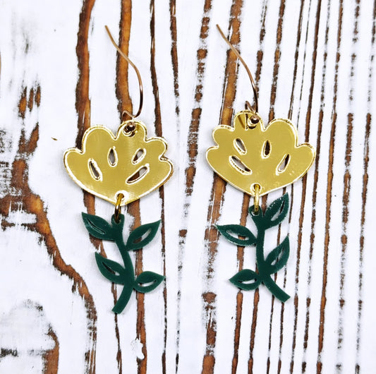 Pantallas Floral two part