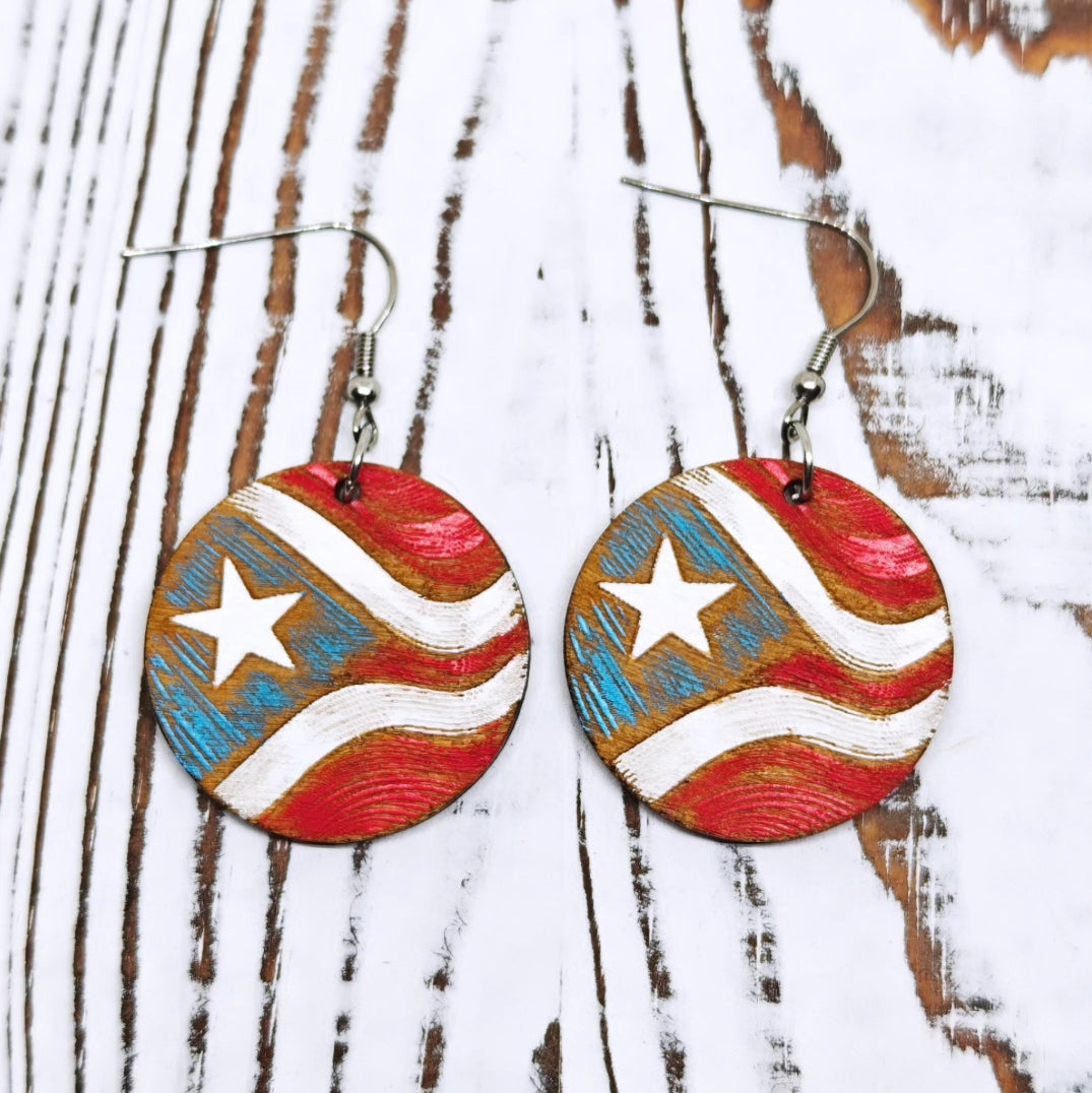 Pantallas bandera circular