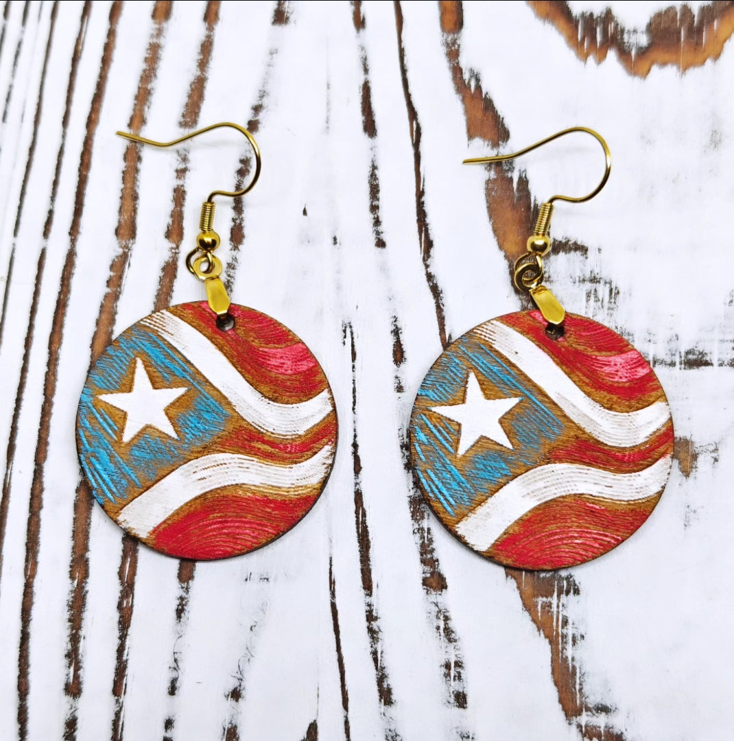 Pantallas bandera circular