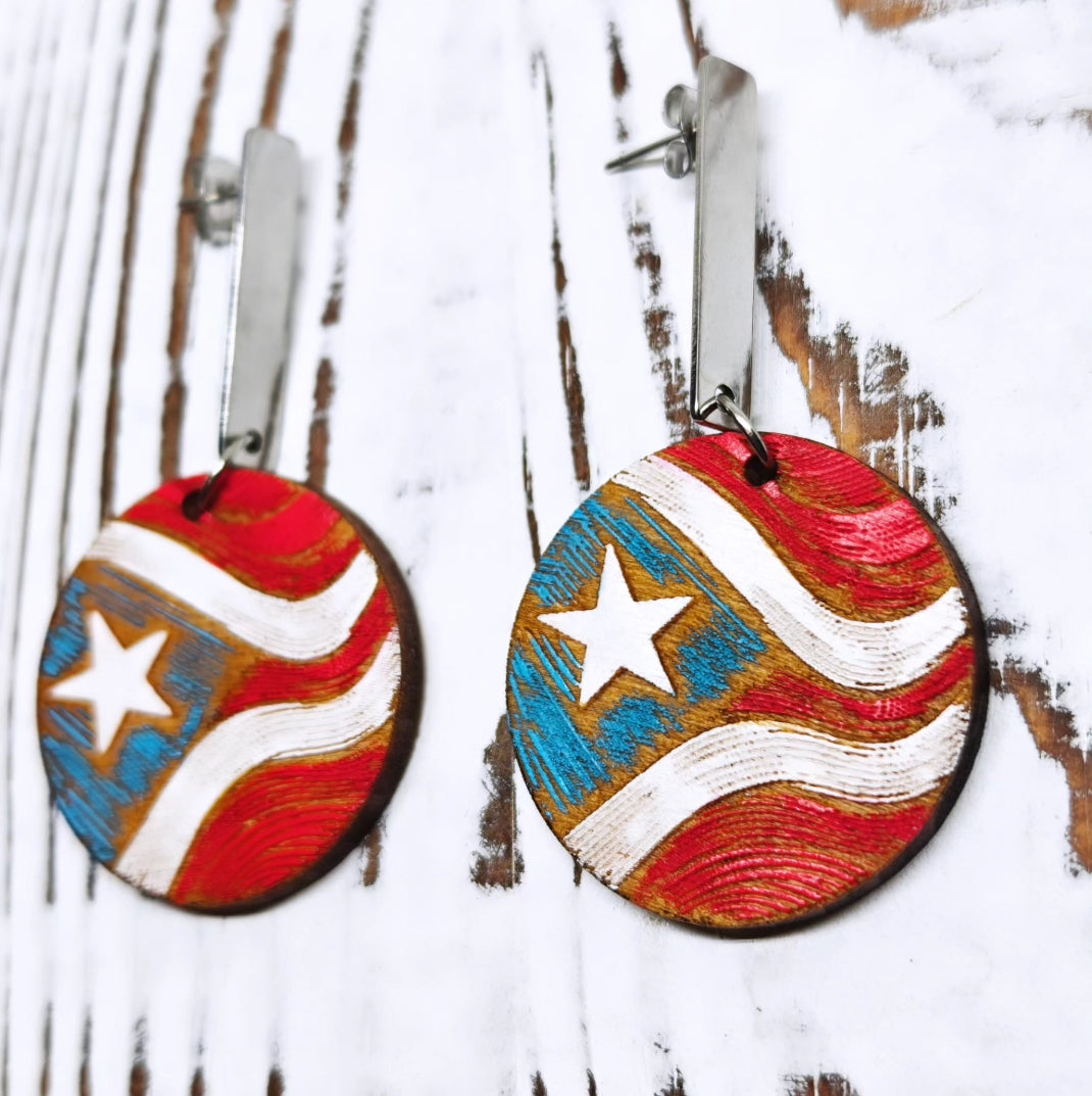 Pantallas bandera circular